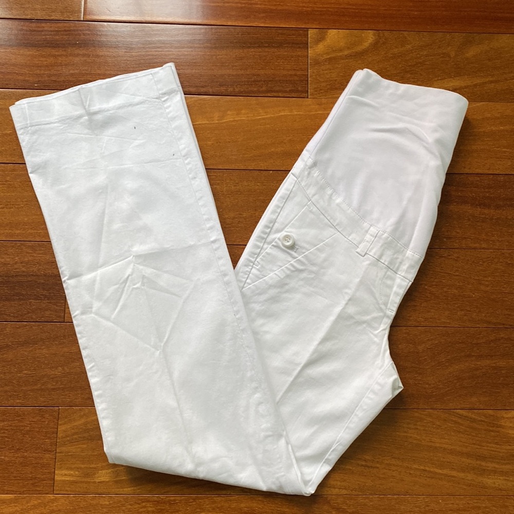 Thyme Maternity Wide Straight Leg Pants